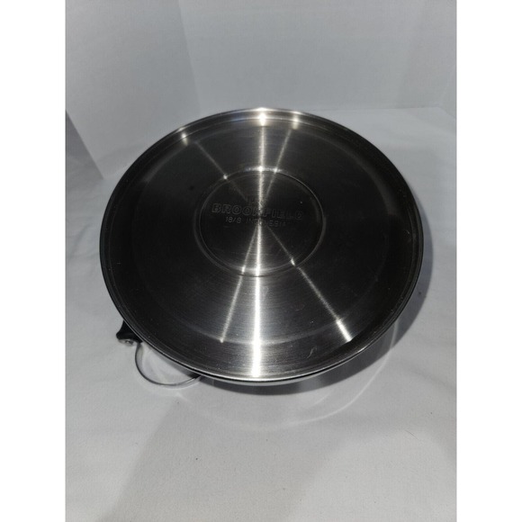 Brookfield Tea Kettle Black Handle 2 Quart Indonesia 18/10 Vintage - Picture 8 of 9